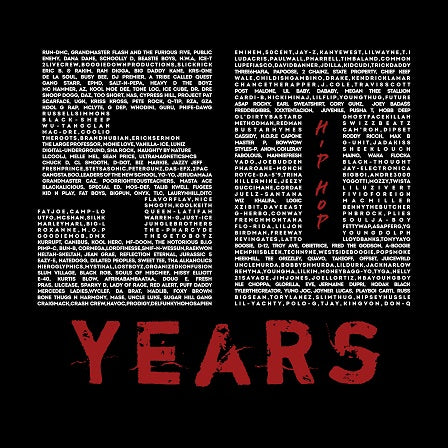 "50 Years" of Hip Hop T-Shirts - Image 2