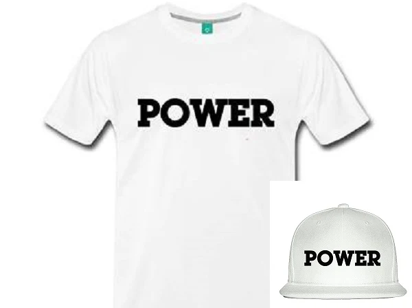 "POWER" Limited Edition Bundle:  POWER Tee + POWER Snapback Hat- SIRE SPIRITS VIP - Image 2